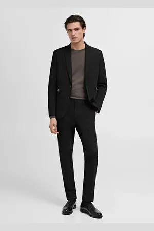 MANGO Spodnie garniturowe París super slim fit