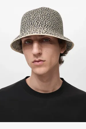 MANGO Słomiany kapelusz rybacki