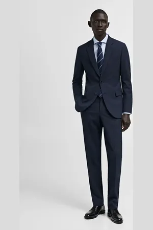 MANGO Spodnie garniturowe Milan slim fit