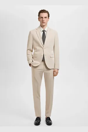 MANGO Spodnie garniturowe París super slim fit