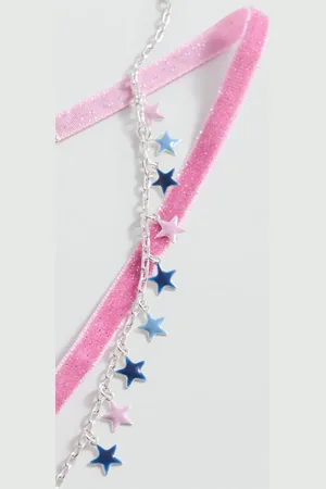MANGO Zestaw 2 naszyjników choker