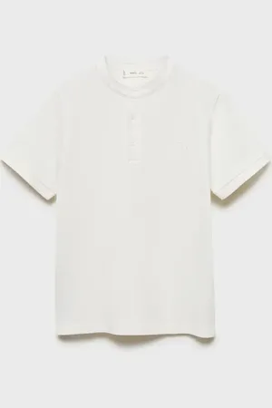 MANGO Koszulka polo z 100% bawełny