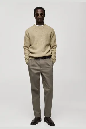 MANGO Sweter z dzianiny z teksturą