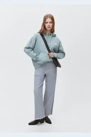 MANGO Bawełniana bluza z kapturem