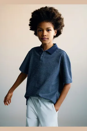 MANGO Bawełniane polo w paski