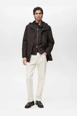 MANGO Parka z kapturem wodoodporna