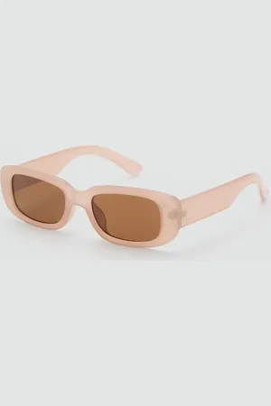 MANGO Prostokątne okulary przeciwsłoneczne