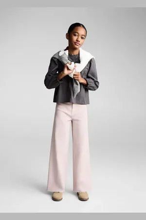 MANGO Dżinsy straight fit jasny/pastelowa purpura