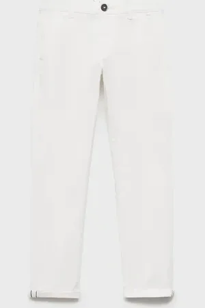 MANGO Bawełniane spodnie chinos