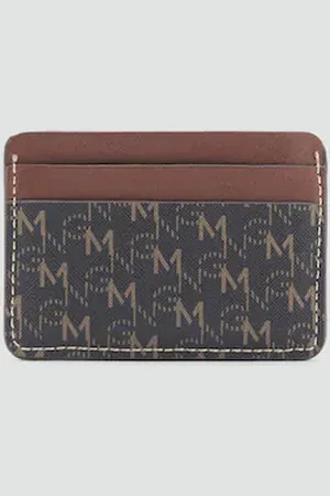 MANGO Etui na karty z nadrukiem logo