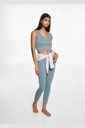 MANGO Krótki top sportowy