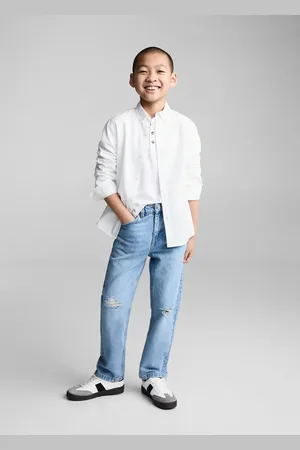 MANGO Koszula oxford z 100% bawełny