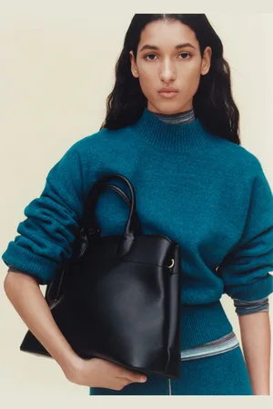 MANGO Torba shopper z podwójnym uchwytem