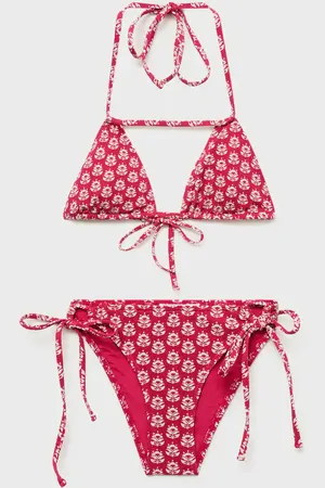 MANGO Bikini z trójkątnymi miseczkami