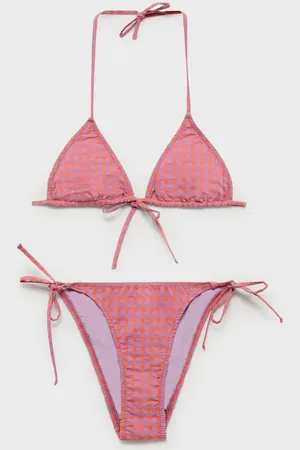 MANGO Bikini w kratkę vichy