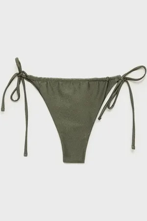 MANGO Dół od bikini z wiązaniami