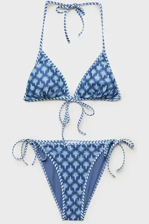 MANGO Bikini ze wzorem w kwiaty