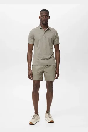 MANGO Koszulka polo slim fit COOLMAX®