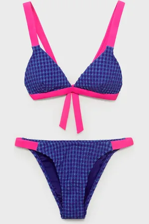 MANGO Bikini w kratkę vichy