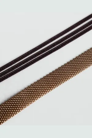 MANGO Zestaw 2 naszyjników choker
