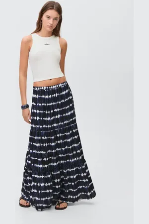 MANGO Haftowany top na ramiączkach