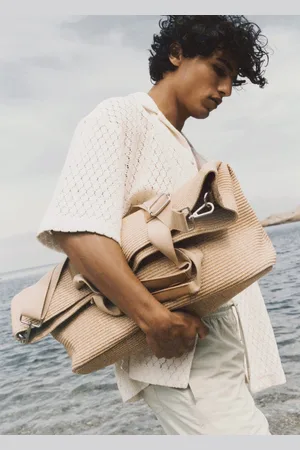 MANGO Torba tote z rafii