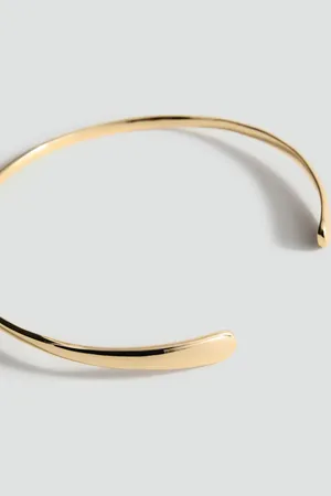MANGO Naszyjnik choker usztywniany