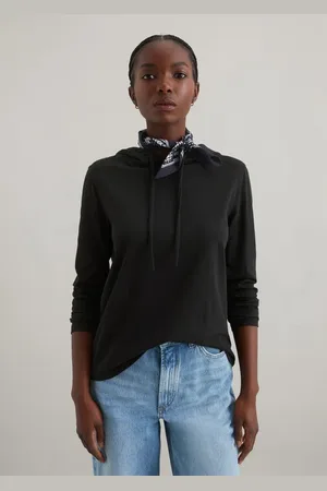 Marc O’ Polo Luźny longsleeve z kapturem