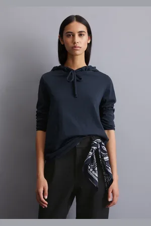 Marc O’ Polo Luźny longsleeve z kapturem