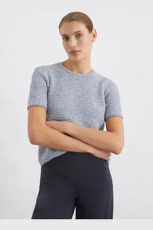 Marc O’ Polo Sweter z krótkim rękawem slim