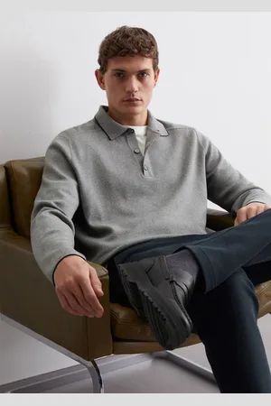 Marc O’ Polo Sweter DfC regular w stylu polo