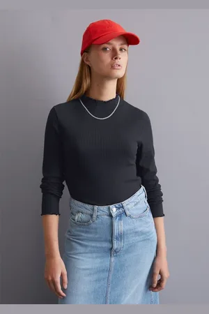 Marc O’ Polo Prążkowany longsleeve slim