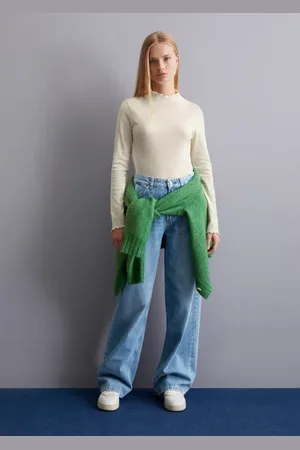 Marc O’ Polo Prążkowany longsleeve slim