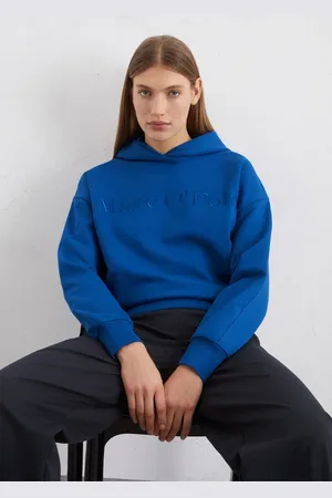 Marc O’ Polo Luźna bluza z kapturem z logo