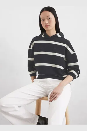 Marc O’ Polo Luźna bluza z kapturem w paski