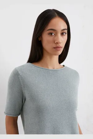 Marc O’ Polo Regularny sweter z krótkim rękawem