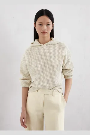 Marc O’ Polo Sweter oversize z kapturem