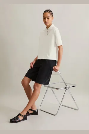 Marc O’ Polo Szeroka koszulka polo z krótkim rękawem