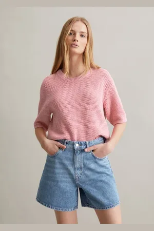 Marc O’ Polo Regularny sweter z krótkim rękawem
