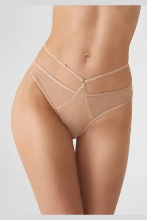 POUPEE Stringi damskie tiulowe z paskami wokół talii Carmina Marilyn