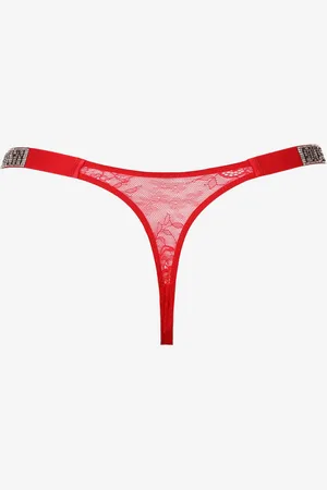 POUPEE Koronkowe stringi damskie z błyszczącymi bokami Mon Bijou Secret Marilyn