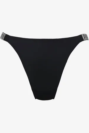 POUPEE Gładkie stringi damskie z błyszczącymi taśmami Mon Bijou Secret Marilyn