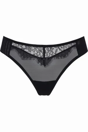 POUPEE Stringi tiulowe z delikatną koronką Alisha 01 Marilyn