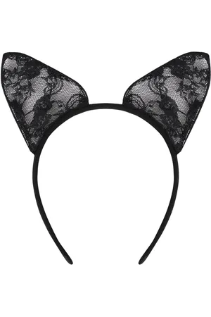 POUPEE Opaska z koronkowymi uszami Cat Ears Marilyn