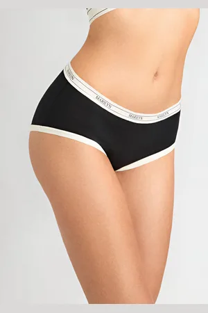 POUPEE Majtki panty z bawełny organicznej z szerszym wycięciem i elastyczną gumką Karen