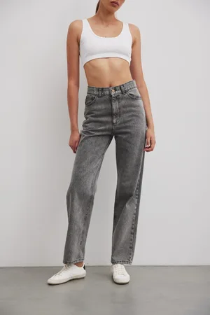 Marsala Spodnie typu relaxed fit w kolorze FADED GREY