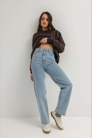 Marsala Spodnie typu relaxed fit w kolorze CLASSIC BLUE JEANS