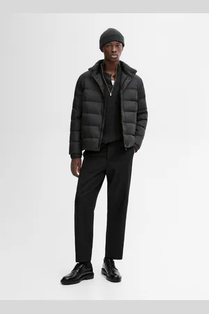 Massimo Dutti Lekka Pikowana Kurtka Puchowa