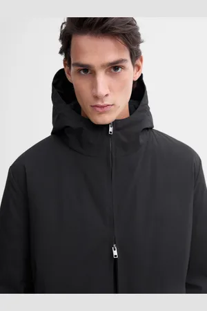 Massimo Dutti Długa, Lekka, Pikowana Parka Puchowa