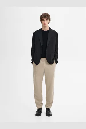 Massimo Dutti Marynarka Z Fakturą